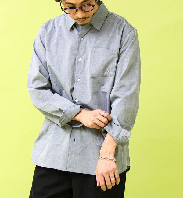 GLOSTER「【GEVACO/ゲバコ】シャンブレーシャツ」|シャツ・ブラウス|