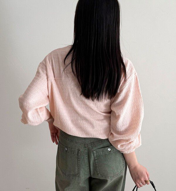 fredy emue「ラウンドヘムカットブラウス」|Tシャツ・カットソー|