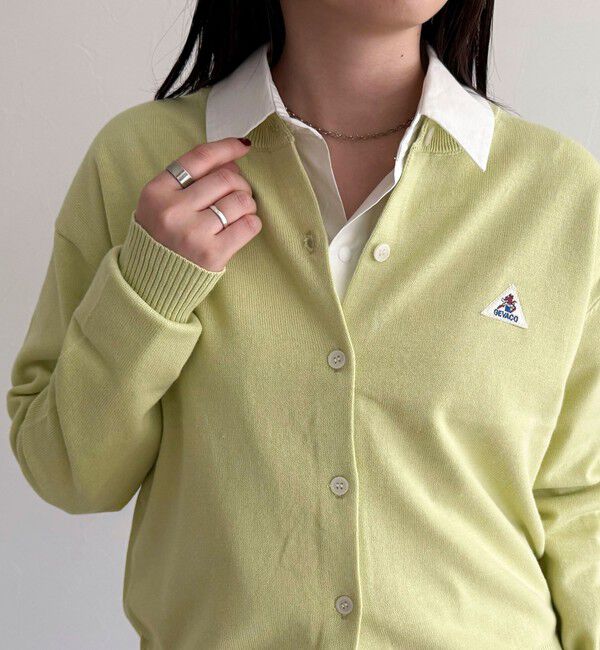 fredy emue「【GEVACO/ゲバコ】別注コットンラウンドネックカーデ」|カーディガン|