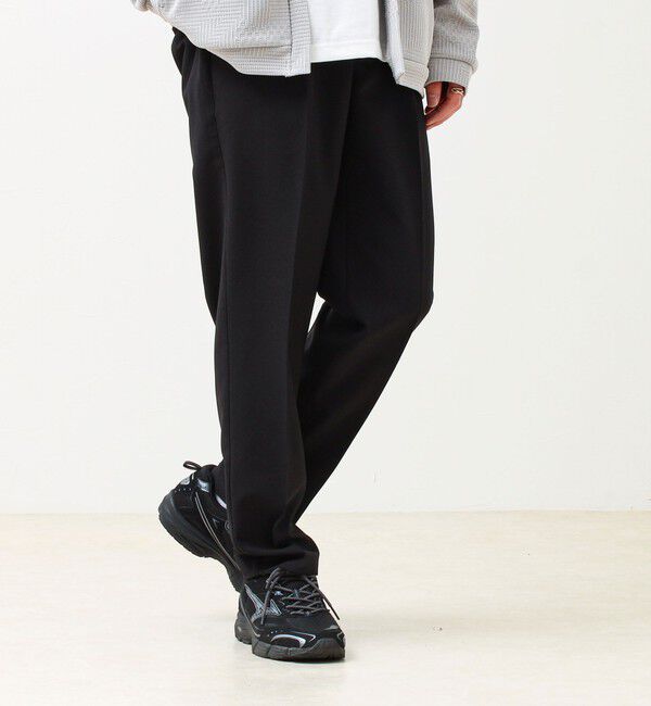 GLOSTER「【セットアップ対応】リネンタッチドビーイージーパンツ」|チノ|