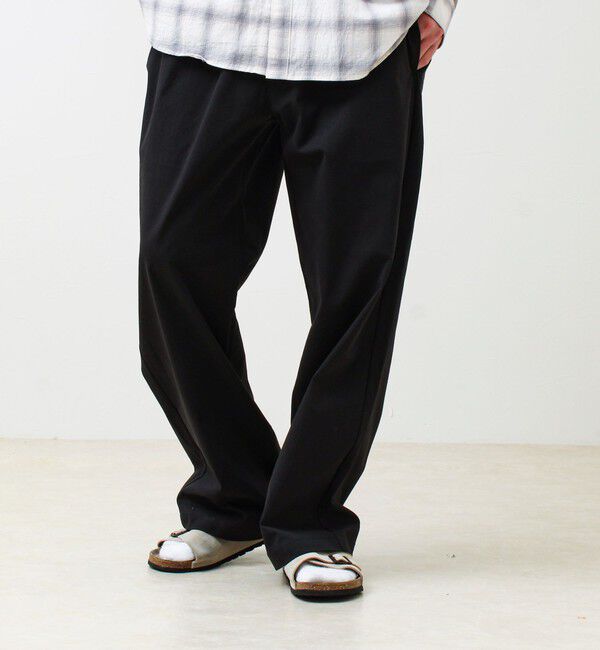 GLOSTER「【色で選べる/ユニセックス対応】GOODNESS イージーパンツ」|チノ|