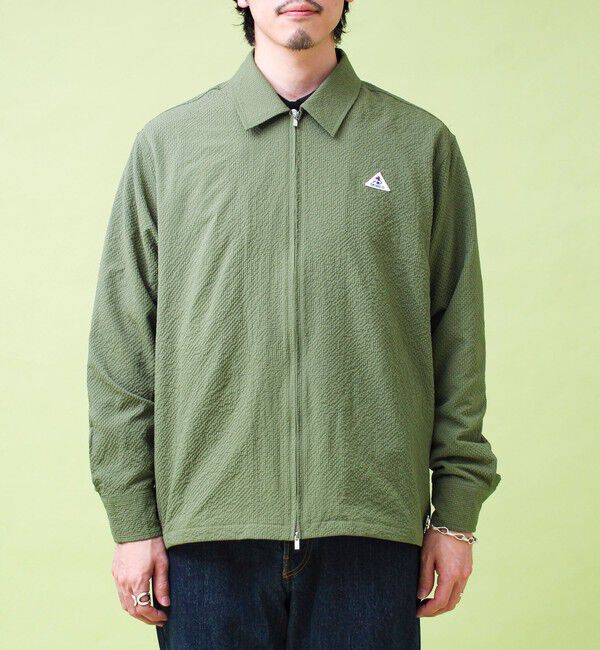 GLOSTER「【GEVACO/ゲバコ】ジップアップ シャツジャケット」|ブルゾン・スタジャン|