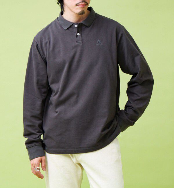 GLOSTER「【GEVACO/ゲバコ】ロングスリーブ ポロシャツ」|ポロシャツ|