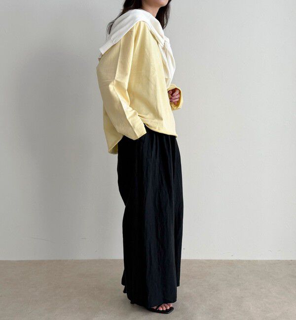 fredy emue「ヴィンテージ加工裏毛オフショルプルオーバー」|Tシャツ・カットソー|