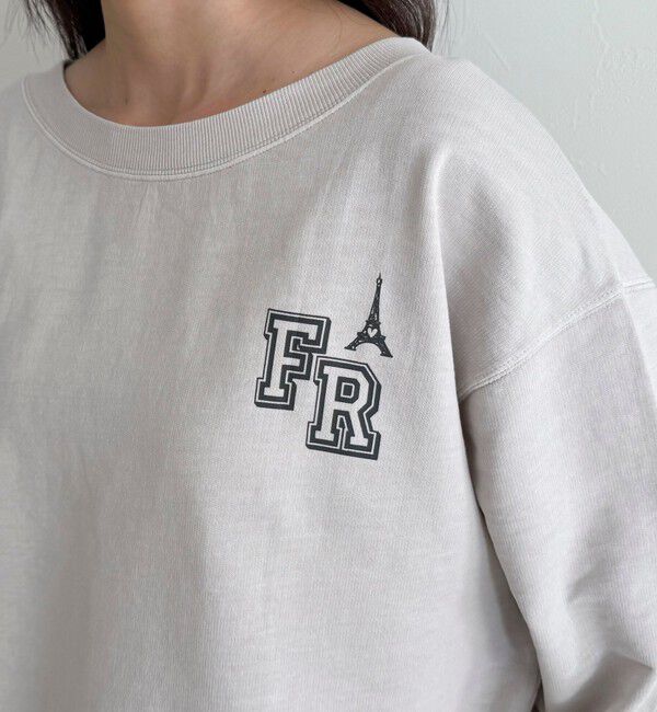 fredy emue「ヴィンテージ加工裏毛オフショルプルオーバー」|Tシャツ・カットソー|