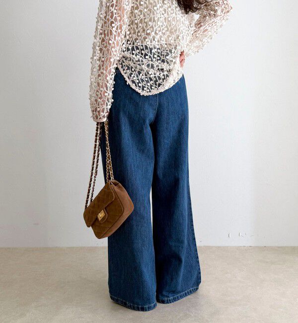 fredy emue「デニムタックスラックス」|デニム|