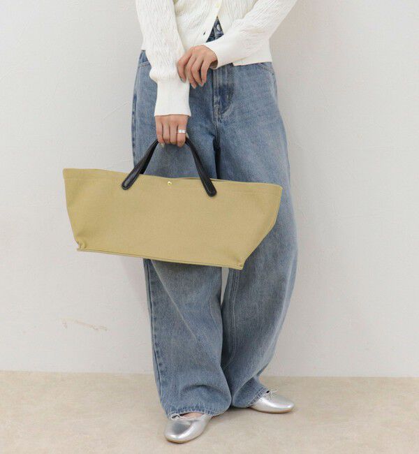 fredy emue「【ARTESANOS/アルテサノス】 レザーハンドルキャンバストートバッグ」|ショルダー・メッセンジャー|