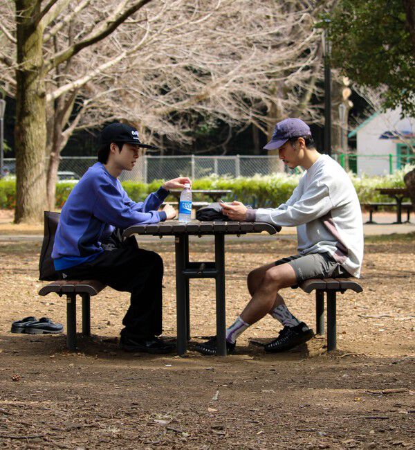 GLOSTER「【一枚でサマになる】ブークレ配色ラインプルオーバー」|Tシャツ・カットソー|