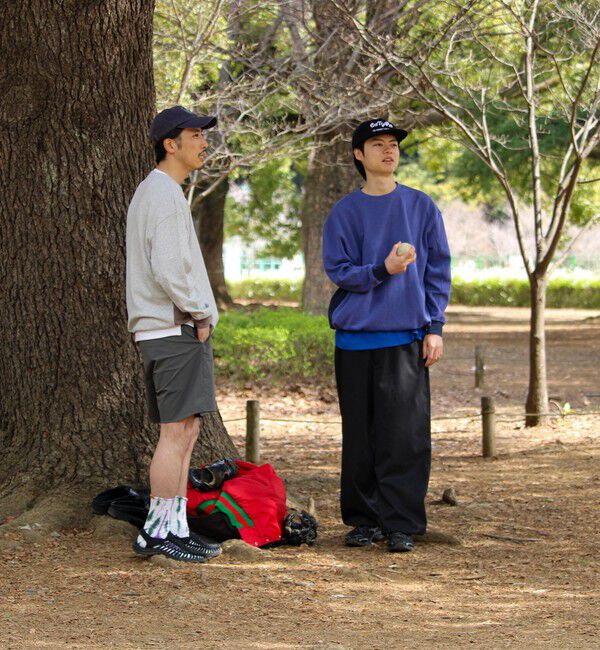 GLOSTER「【一枚でサマになる】ブークレ配色ラインプルオーバー」|Tシャツ・カットソー|