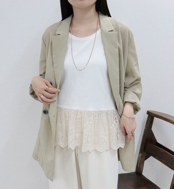 fredy emue「レースドッキングタンクトップ」|タンクトップ|