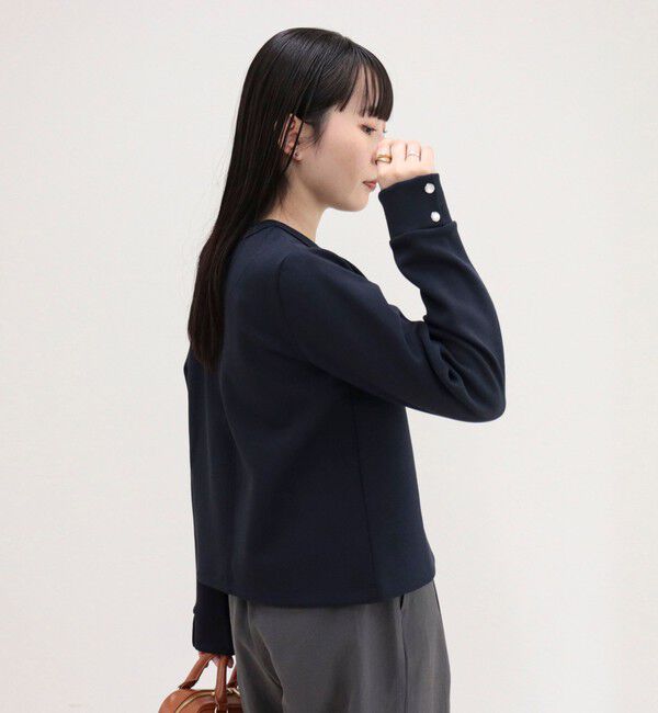 fredy emue「ドット釦ポンチカーディガン」|カーディガン|