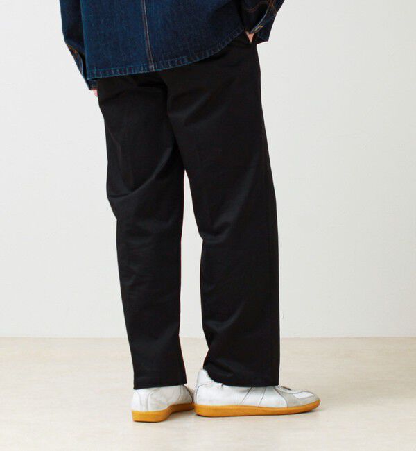 GLOSTER「【大人の万能パンツ】タックチノイージートラウザー」|チノ|