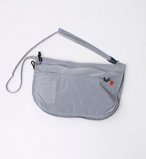 GLOSTER「【UNIVERSAL OVERALL】Ripstop Apron Bag」|ショルダー・メッセンジャー|グレー