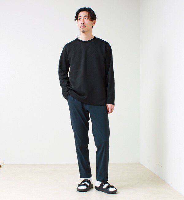 GLOSTER「【快適ストレッチ】Relaxイージーパンツ」|チノ|