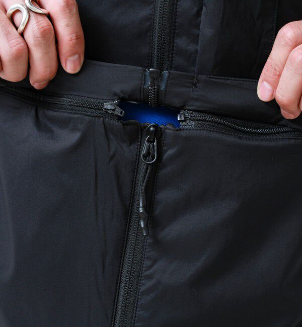 GLOSTER「【TAION/タイオン】HI-NECK W-ZIP DETACHABLE LIGHT JACKET」|ブルゾン・スタジャン|