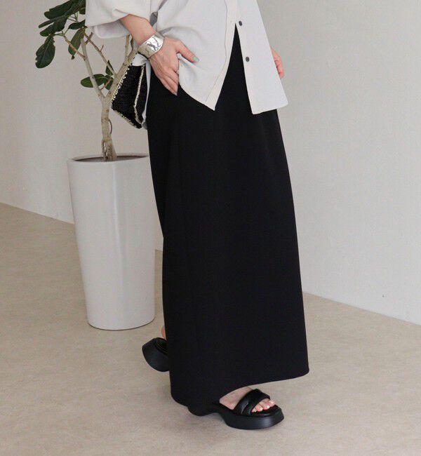 fredy emue「カットジョーゼットインゴムタイトスカート」|スカート|