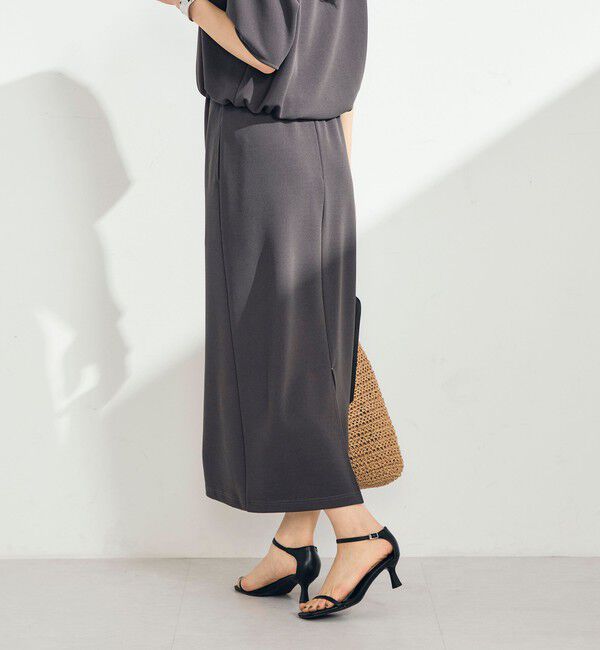 fredy emue「カットジョーゼットインゴムタイトスカート」|スカート|