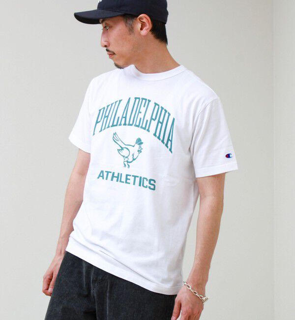 GLOSTER「【Champion/チャンピオン】PHILADELPHIA PRINT S/S」|Tシャツ・カットソー|