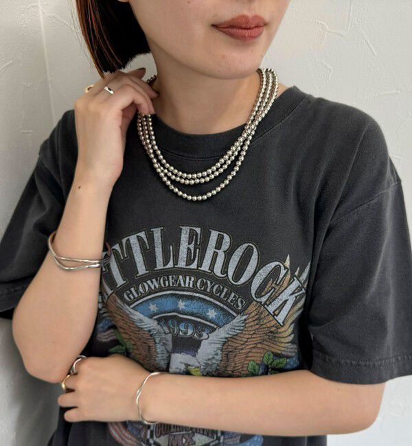 fredy emue「【人気の為、再販売！】パール/メタルマルチロングネックレス」|ネックレス|