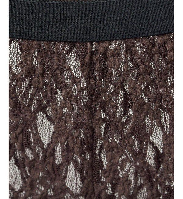 SALON adam et rope'「シアーレースレギンス［ストレッチ］」|レギンス・スパッツ|