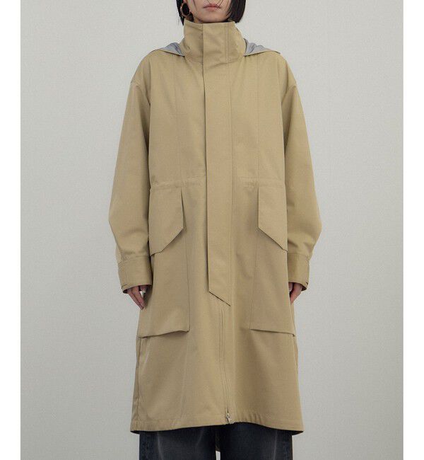 SALON adam et rope'「3レイヤーミリタリーコート / KAJIF」|ミリタリージャケット|