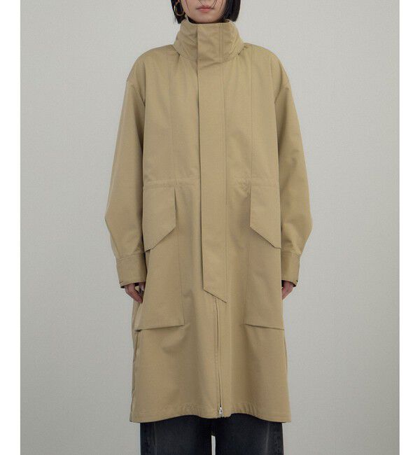 SALON adam et rope'「3レイヤーミリタリーコート / KAJIF」|ミリタリージャケット|