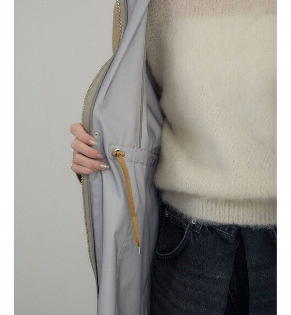 SALON adam et rope'「3レイヤーミリタリーコート / KAJIF」|ミリタリージャケット|