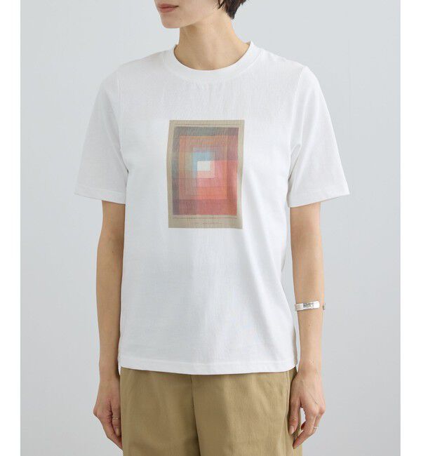 SALON adam et rope'「【PAUL KLEE by SALON】プリントコンパクトT」|Tシャツ・カットソー|