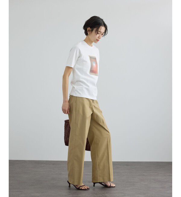 SALON adam et rope'「【PAUL KLEE by SALON】プリントコンパクトT」|Tシャツ・カットソー|