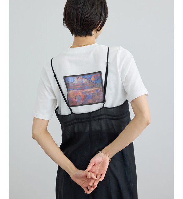 SALON adam et rope'「【PAUL KLEE by SALON】プリントコンパクトT」|Tシャツ・カットソー|