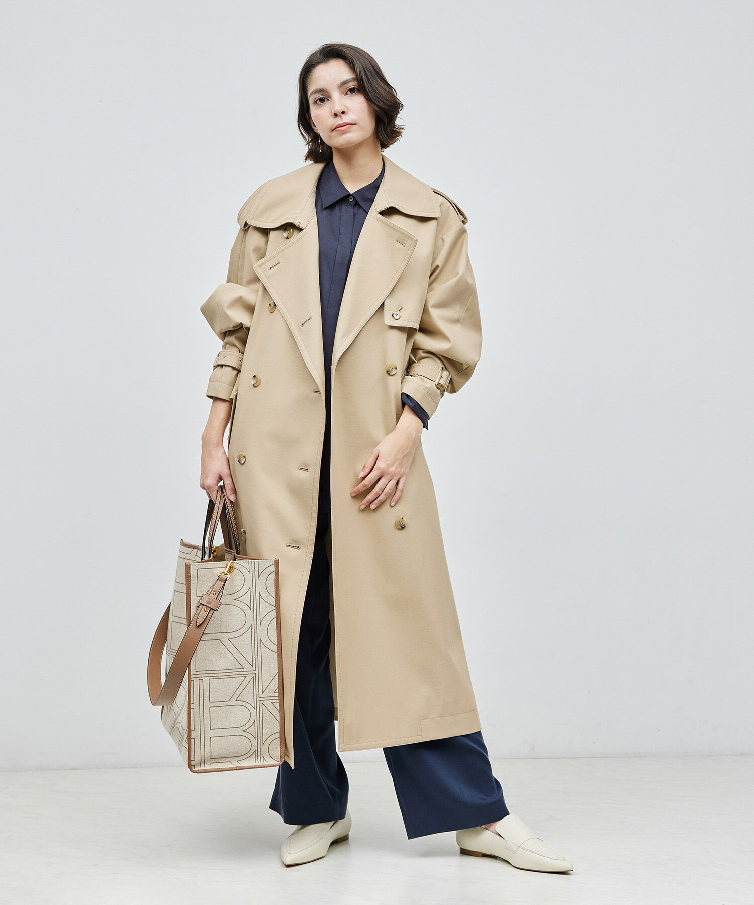 ROPE「ウォッシャブルシルクイージーパンツ【セットアップ対応】【雑誌掲載】」|その他|