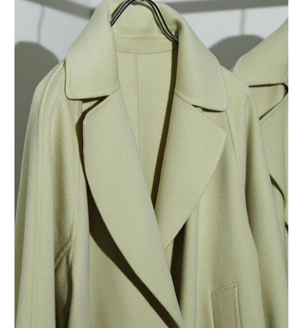 ROPE「ラムウールリバーミドルコート【Sサイズフェア対象】」|ピーコート|