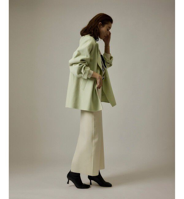 ROPE「ラムウールリバーミドルコート【Sサイズフェア対象】」|ピーコート|