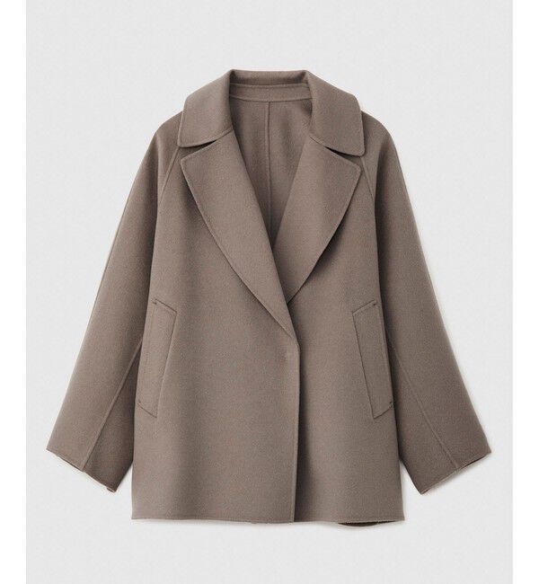 ROPE「ラムウールリバーミドルコート【Sサイズフェア対象】」|ピーコート|