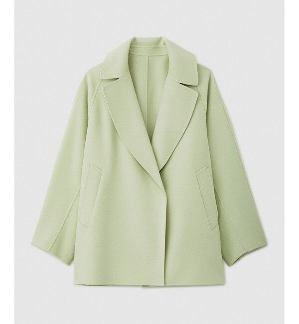 ROPE「ラムウールリバーミドルコート【Sサイズフェア対象】」|ピーコート|