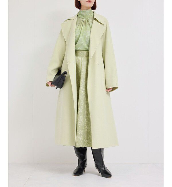 ROPE「ハンドペオントフォルムフレアスカート/セットアップ対応」|スカート|