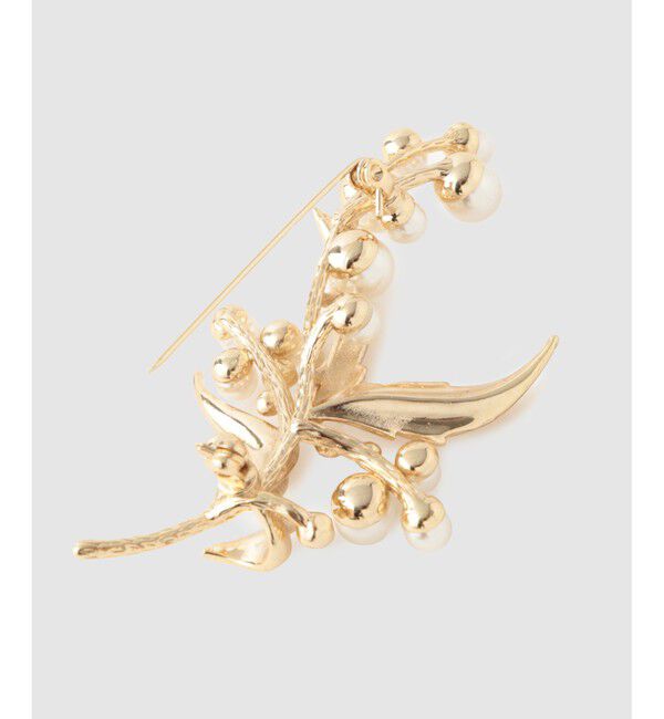 ROPE「パールブーケモチーフブローチ」|ブローチ・コサージュ|