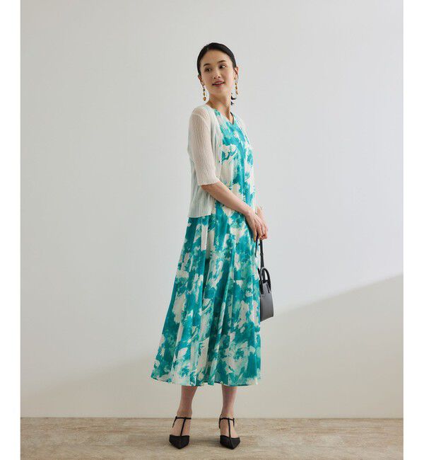 ROPE「シアーリブカーディガン/洗える」|カーディガン|