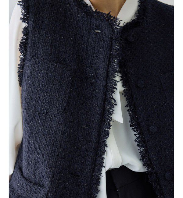 ROPE「ミックスツイードジレベスト/26SS」|ベスト・ジレ|