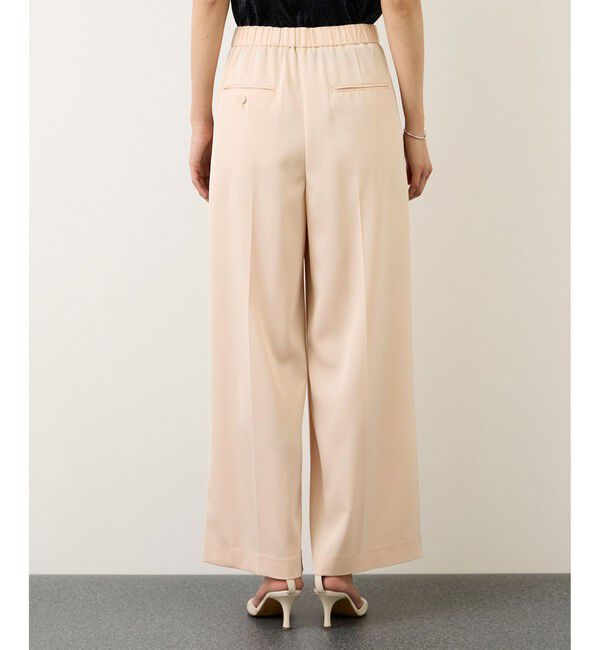 ROPE「イージータックワイドパンツ/セットアップ対応・イージーケア」|チノ|