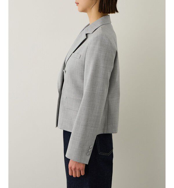 ROPE「ノンミュールジングウール テーラードジャケット/セットアップ対応」|テーラードジャケット|