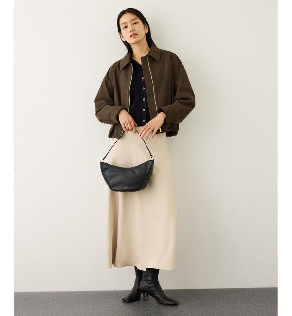 ROPE「スエードライク スプリイングブルゾン」|ブルゾン・スタジャン|