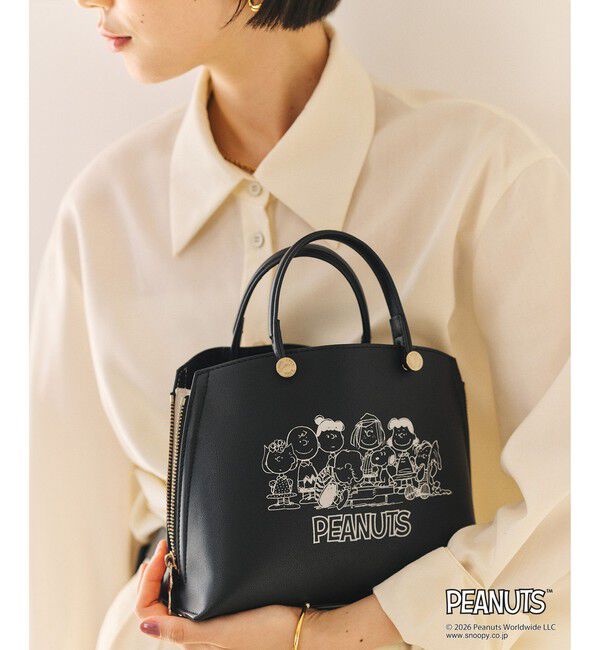 ROPE「【WEB限定/一部店舗限定】【E'POR&times;PEANUTS】別注 Y BAG Mini」|ハンドバッグ|