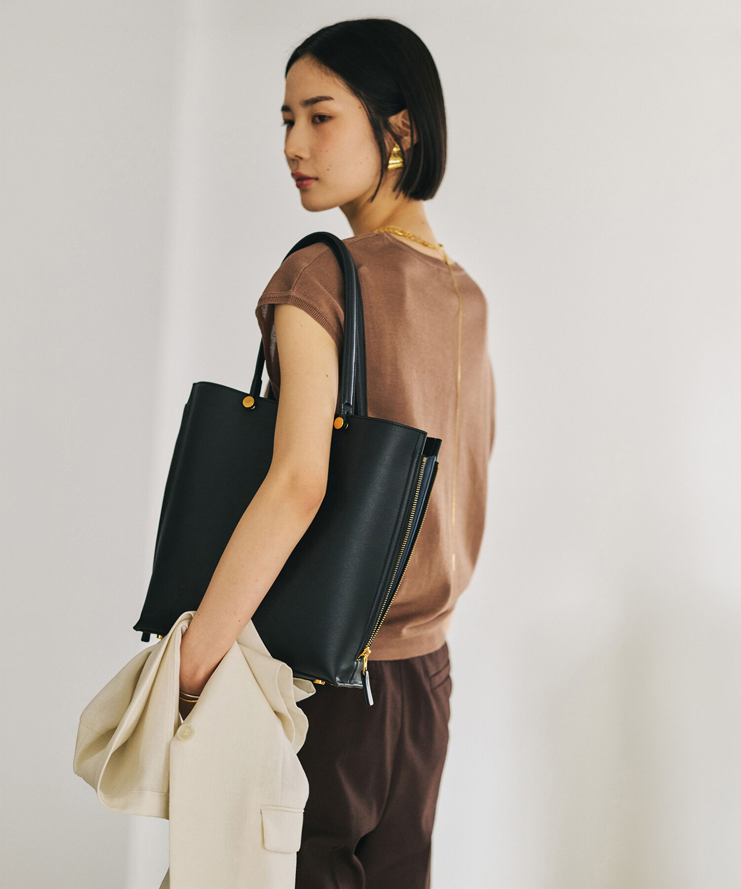 ROPE「【E'POR】【新型】Y BAG Short/通勤・26SS」|トートバッグ|