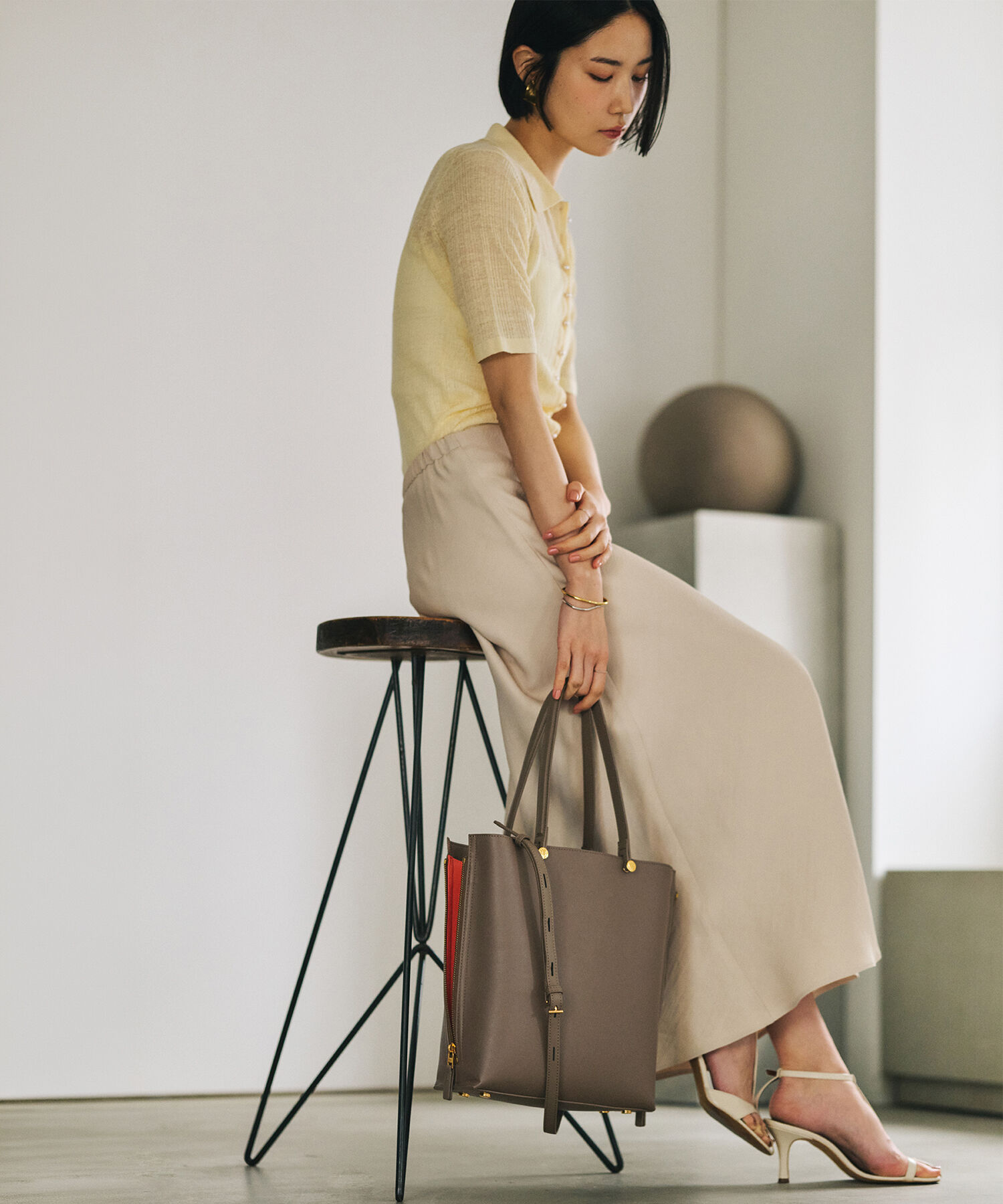 ROPE「【E'POR】【新型】Y BAG Short/通勤・26SS」|トートバッグ|