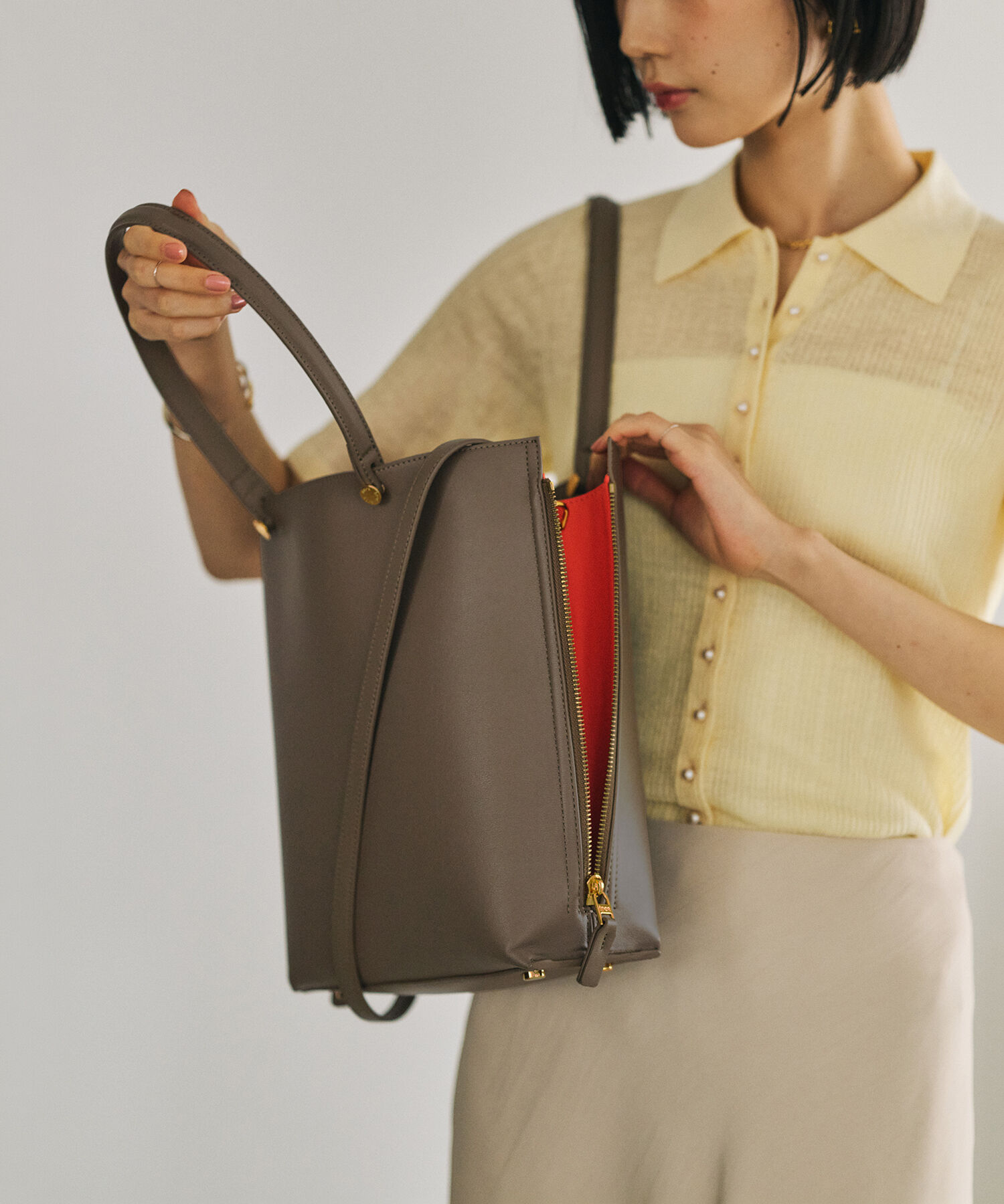 ROPE「【E'POR】【新型】Y BAG Short/通勤・26SS」|トートバッグ|