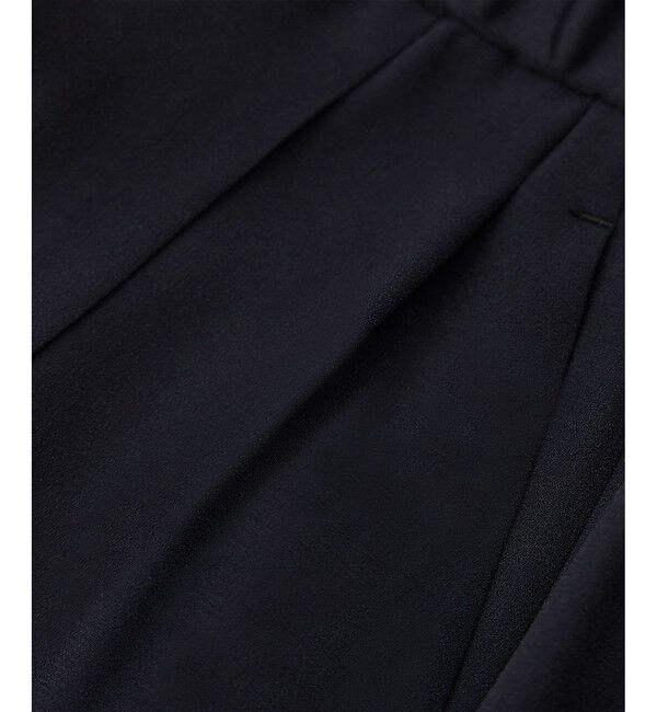 ROPE「ライトトリアセイージーワイドパンツ/イージーケア・セットアップ対応」|チノ|