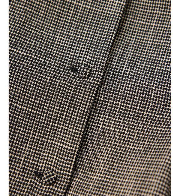 ROPE「カラミ織りタックナロースタンドブラウス/セットアップ対応・イージーケア」|シャツ・ブラウス|