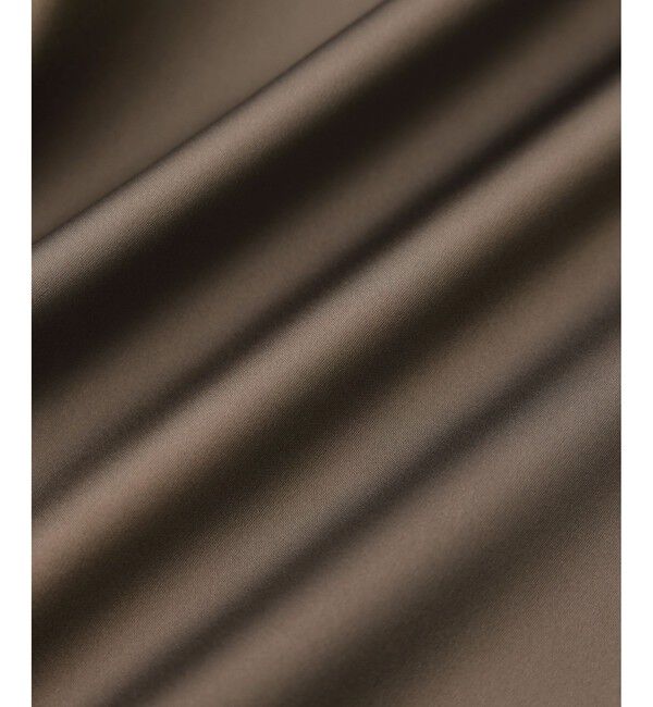 ROPE「ドレープサテンティーブラウス/セットアップ対応・イージーケア」|シャツ・ブラウス|