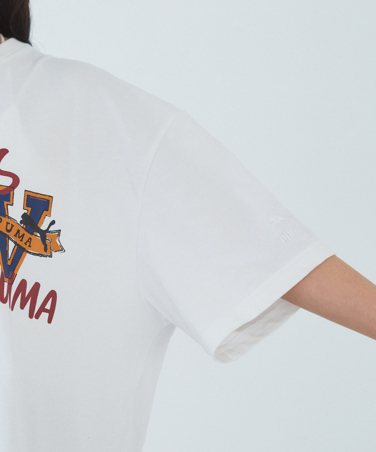 VIS「【PUMA】VIS別注 オリジナルロゴオーバーサイズTシャツ」|Tシャツ・カットソー|